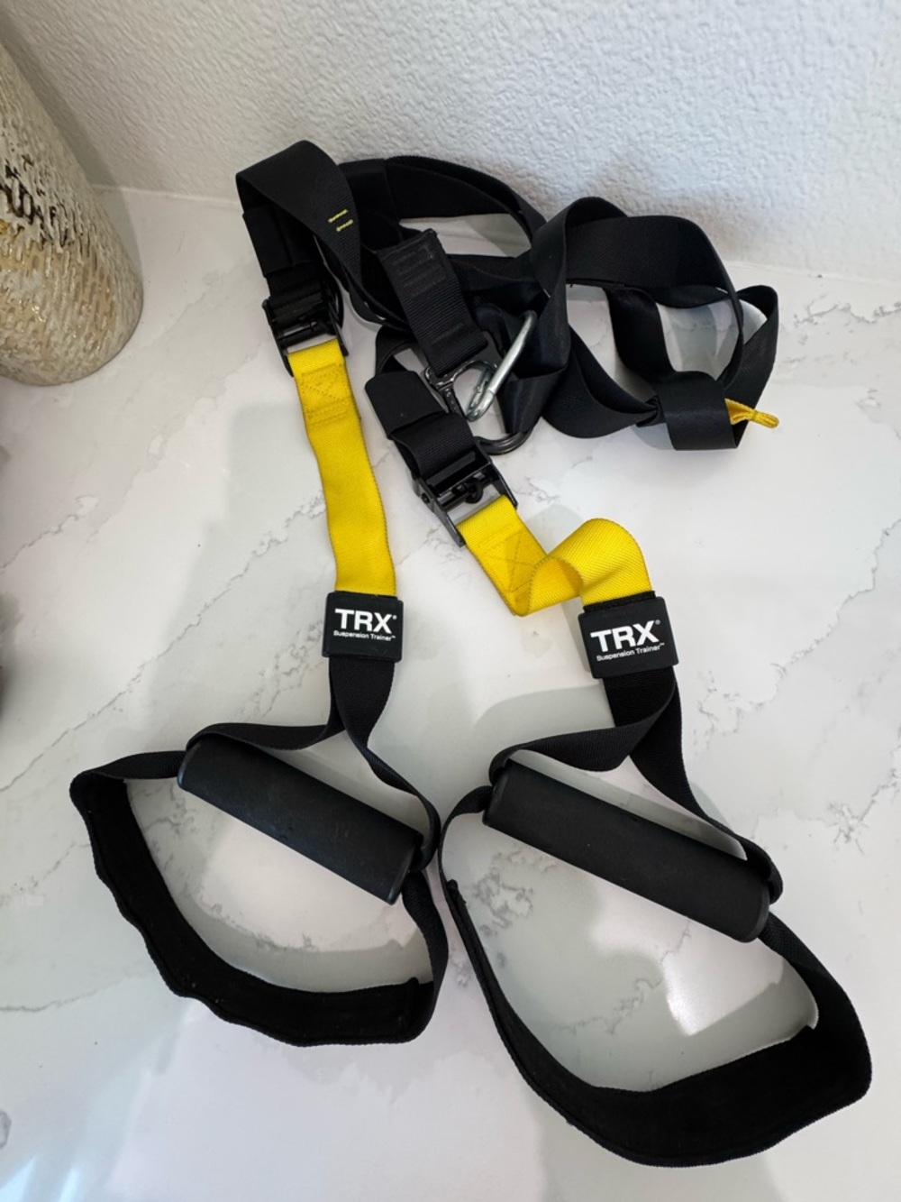 TRX Suspension Trainer Straps - Black & Yellow